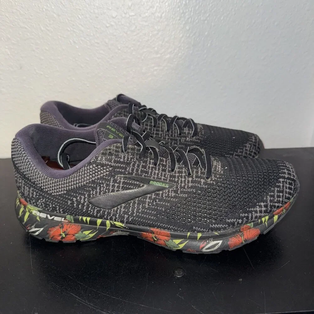Brooks Revel 3 Hot Tropics Running Shoes Men's 11 Sneakers Trainers Running